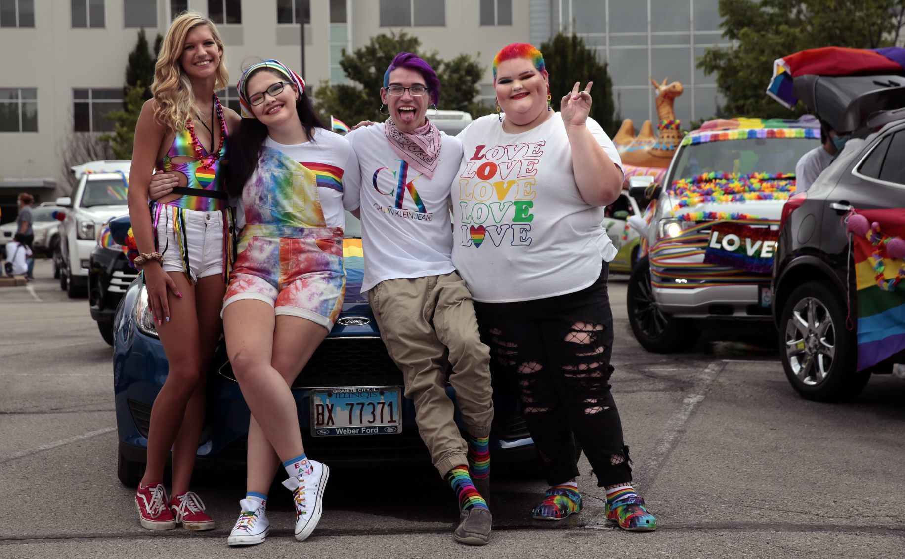 Pride Care-A-Van rolls through St. Louis neighborhoods